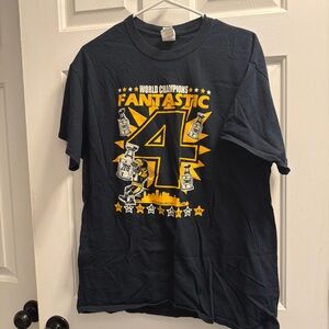 Gildan Fantastic 4 World Champions Tee - Navy